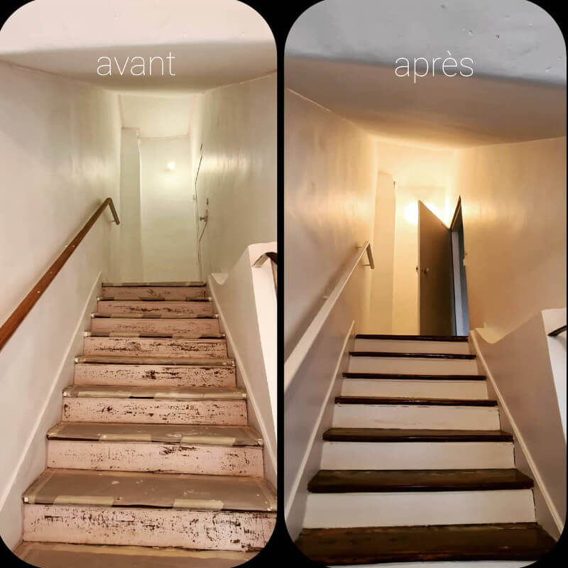 Rénovation Escalier
